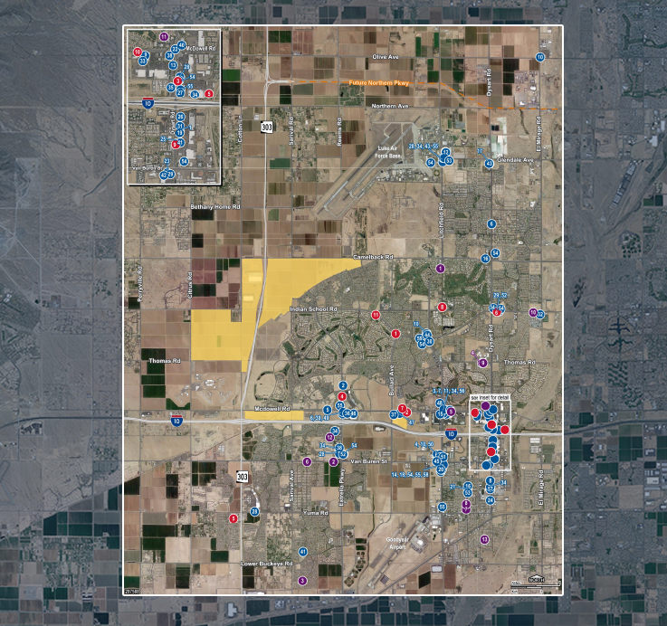 PV 303 Amenities Map